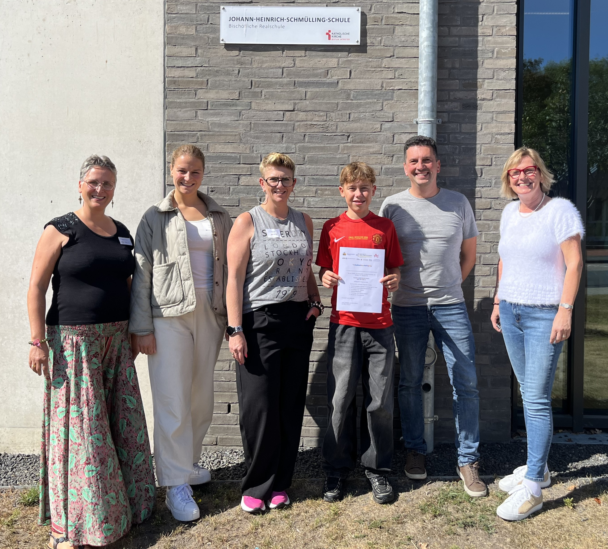 Realschüler werden zu Nachbarschaftshelfern ausgebildet