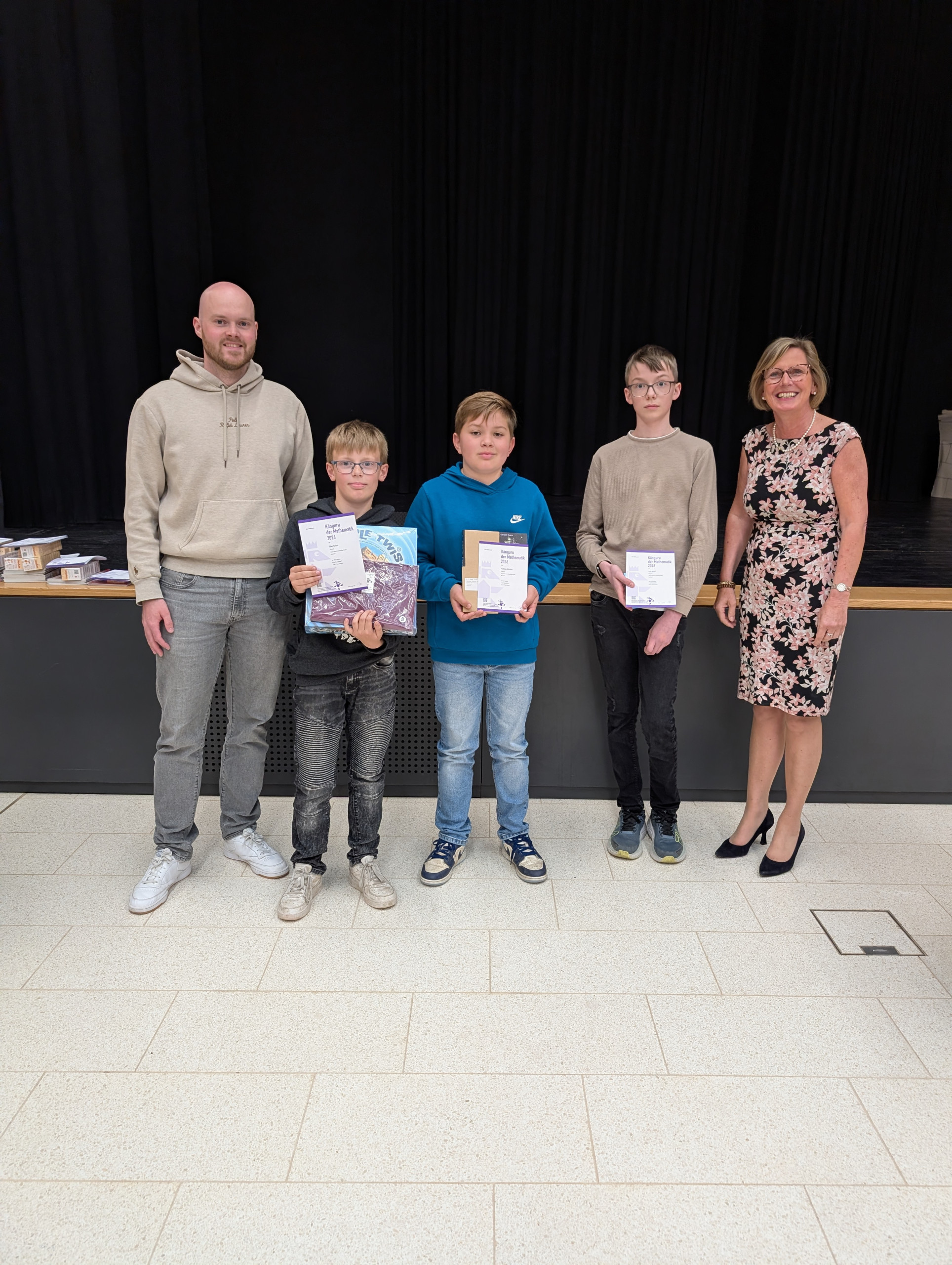 Känguru-Wettbewerb erfolgreich absolviert